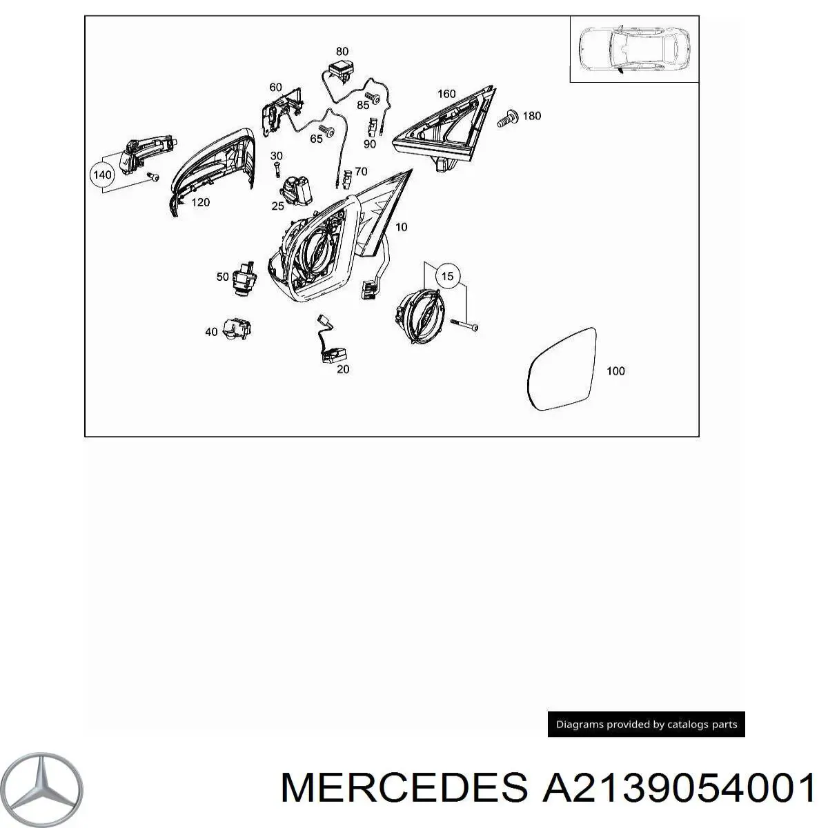 A2139054001 Mercedes 