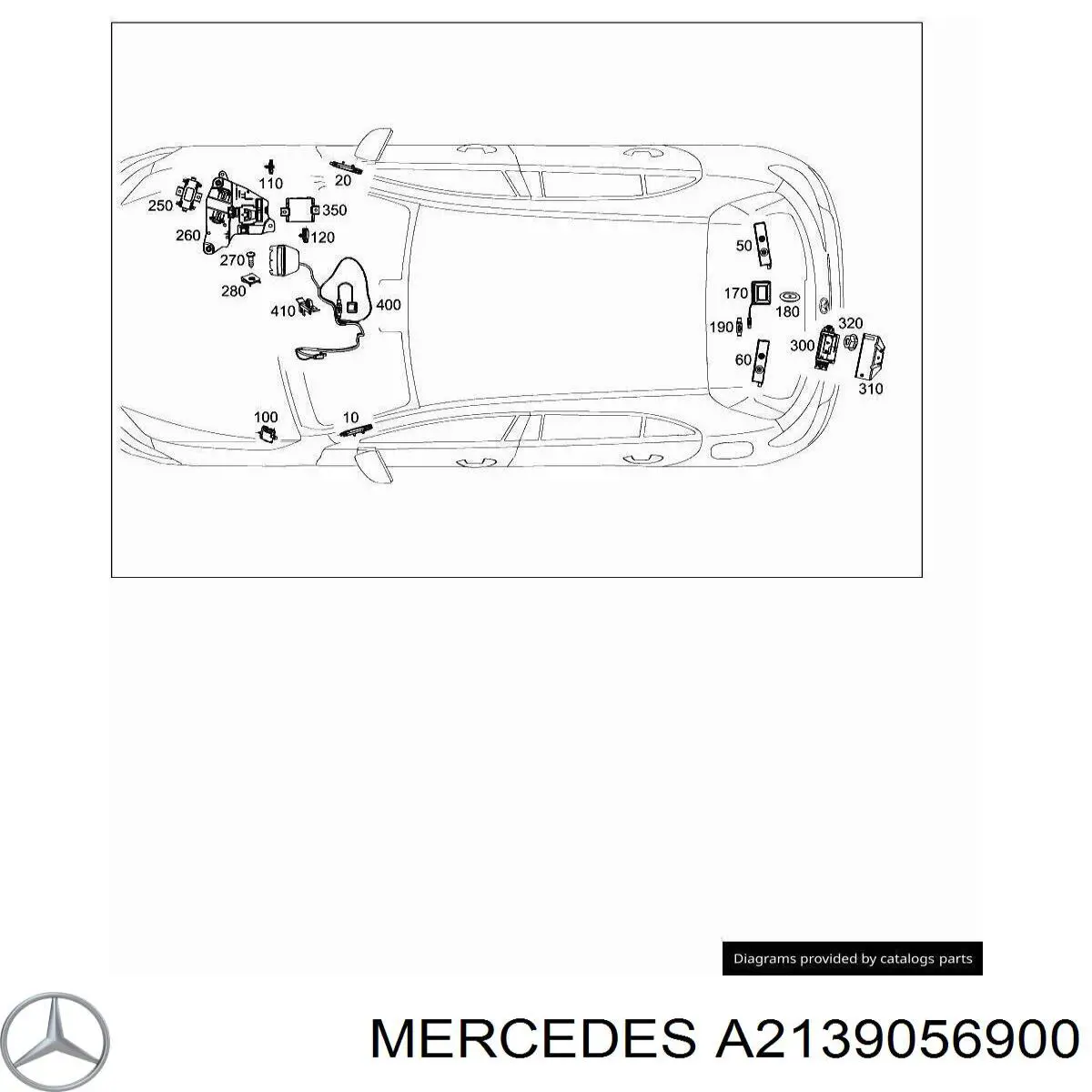  Mercedes A2139056900 ціна, від 9.93 USD