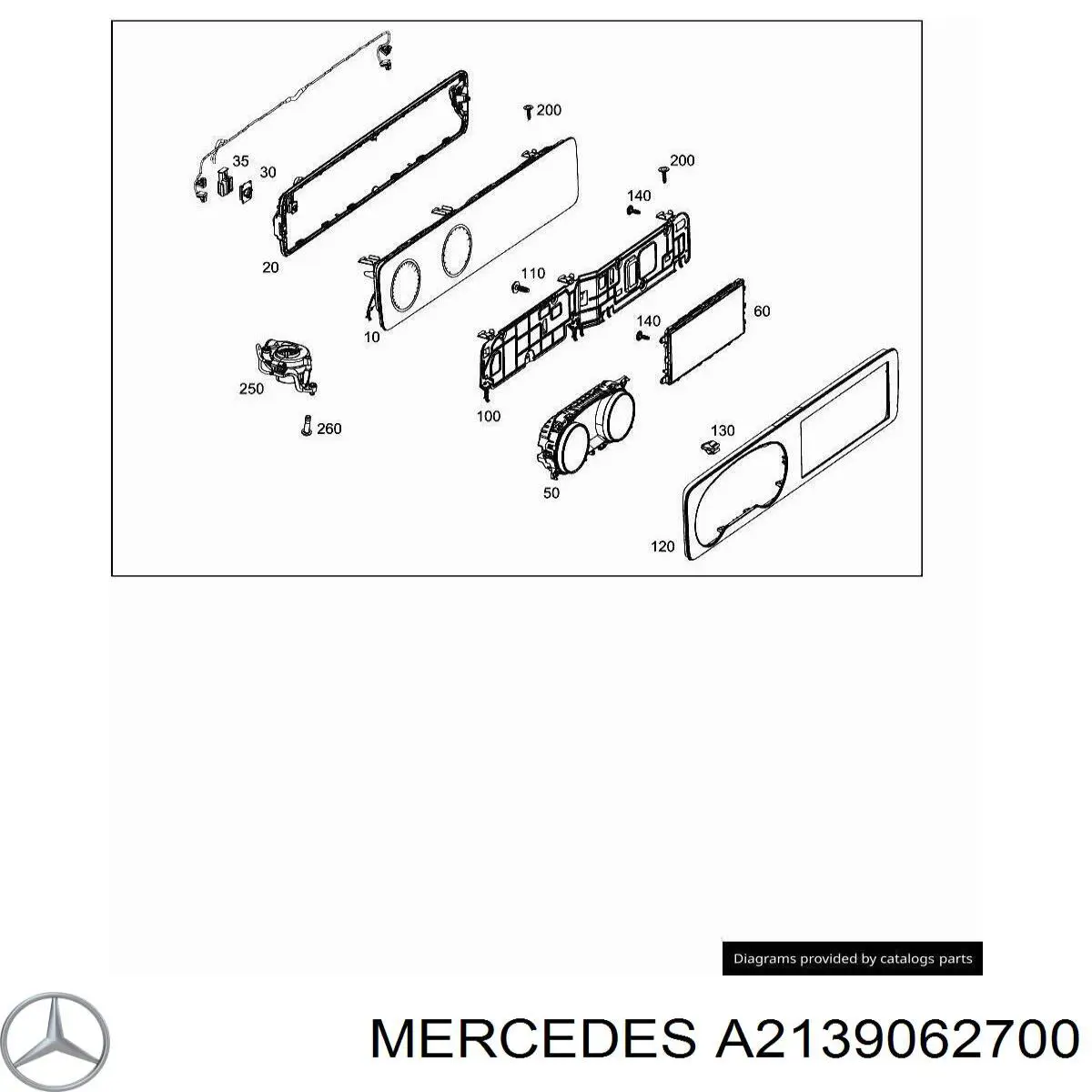 A2139062700 Mercedes 