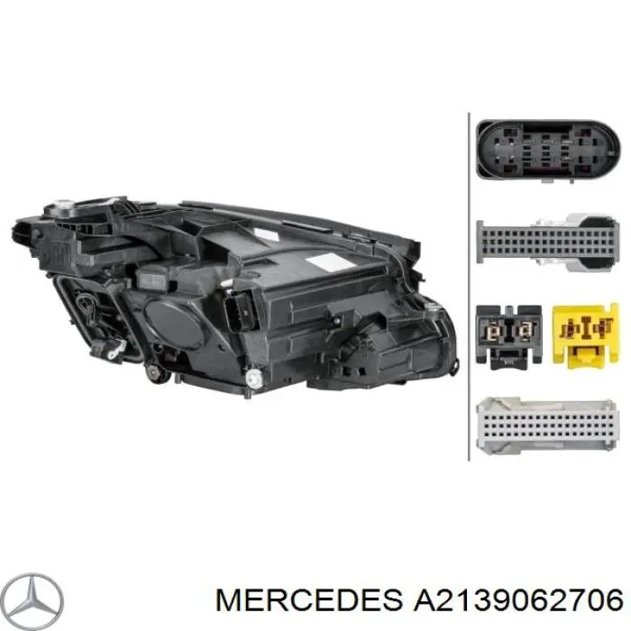 Фари Mercedes A2139062706 ціна, від 760.15 USD