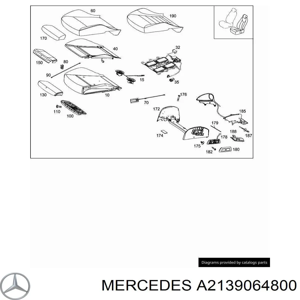 A2139064800 Mercedes 