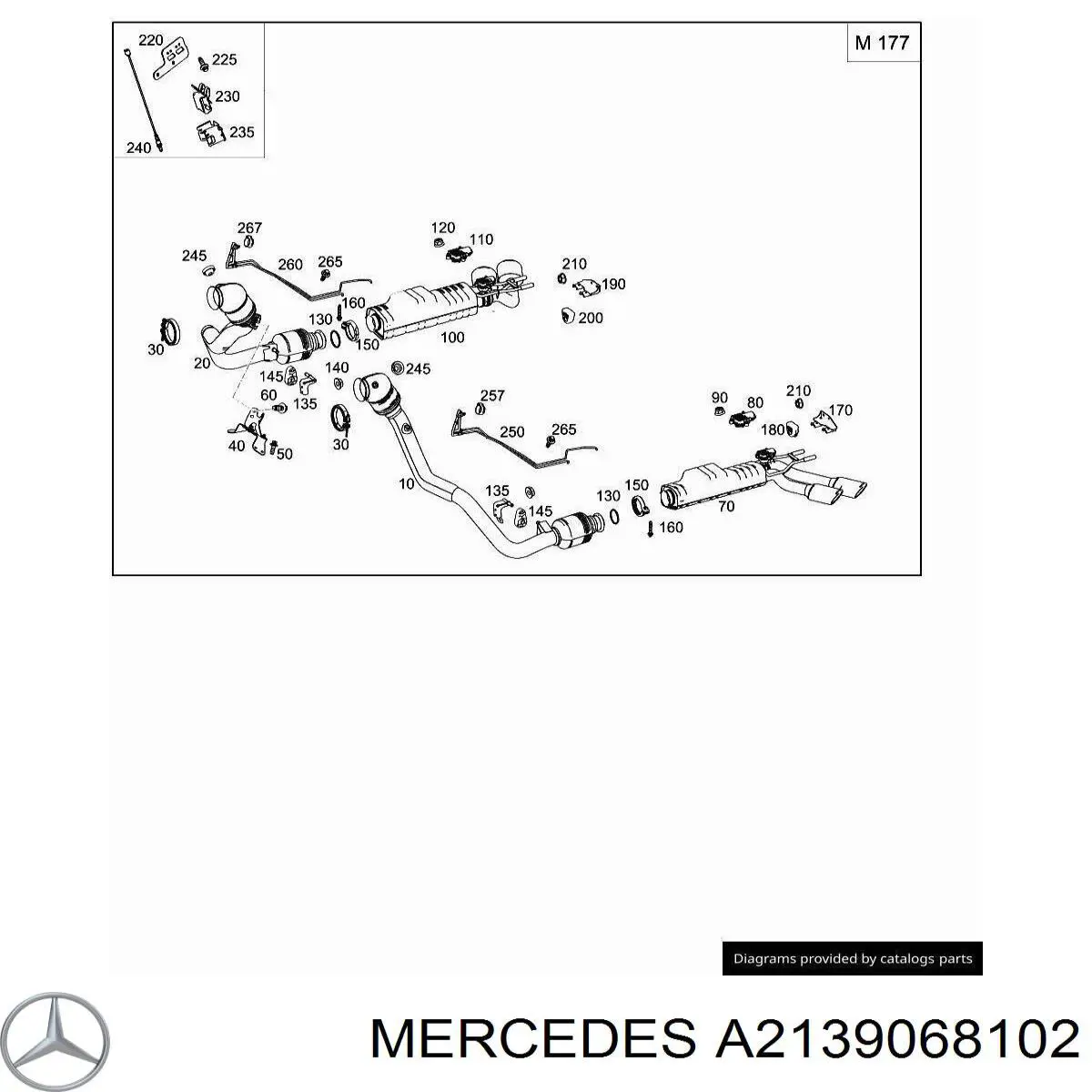 A2139068102 Mercedes 