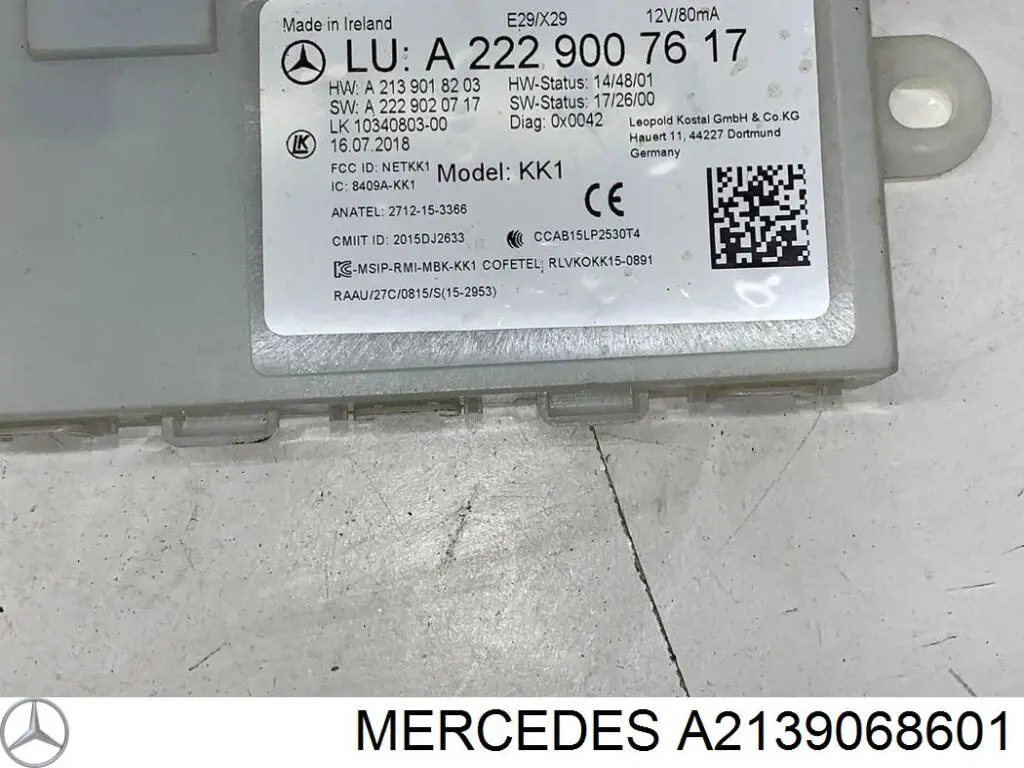 Сервопривід заслінки глушника Mercedes A2139068601 ціна, від 144.11 USD