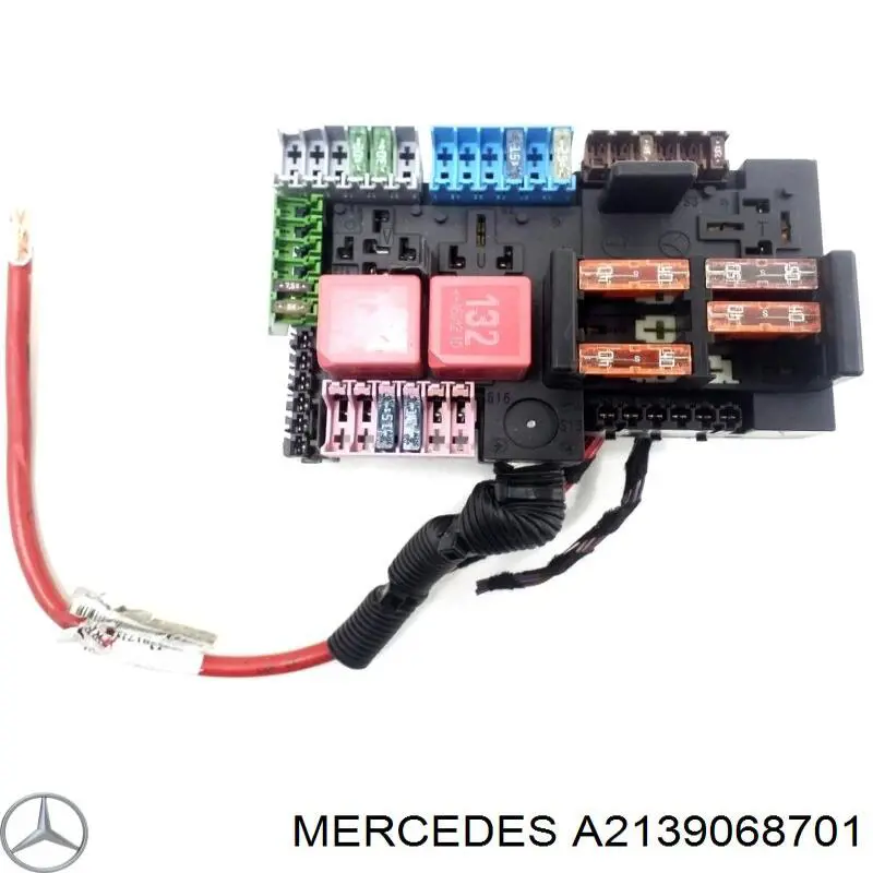Купити A2139068701 Mercedes Блок запобіжників задній, салонний