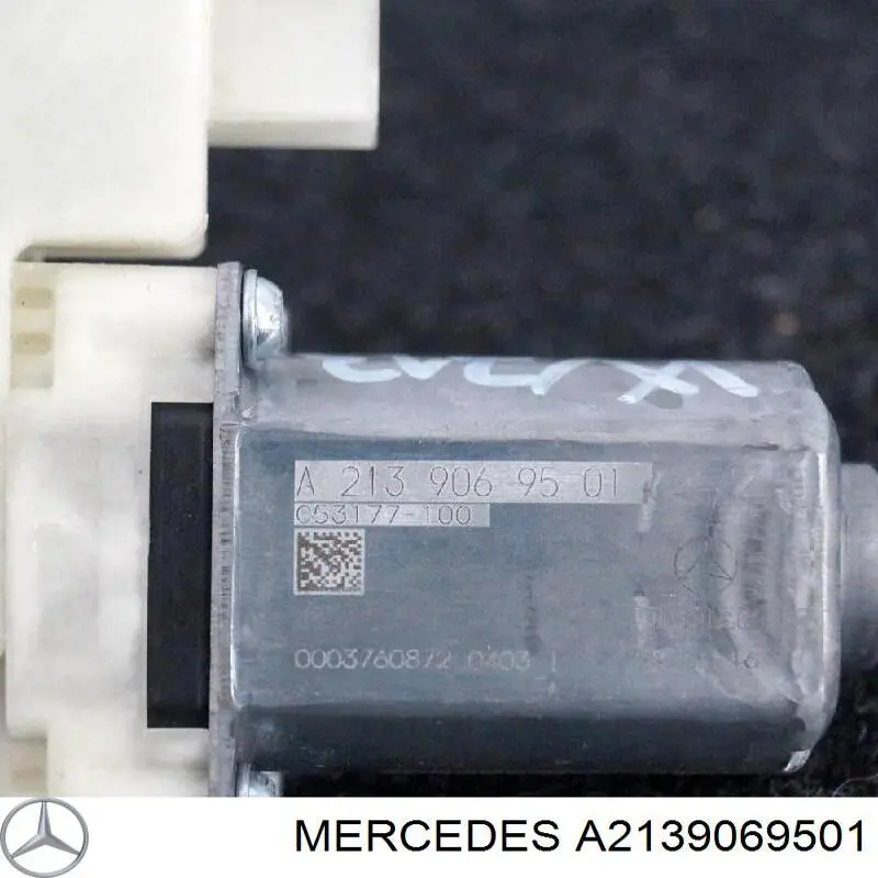 A2139069501 Mercedes Мотор склопідйомника дверей передніх, правих
