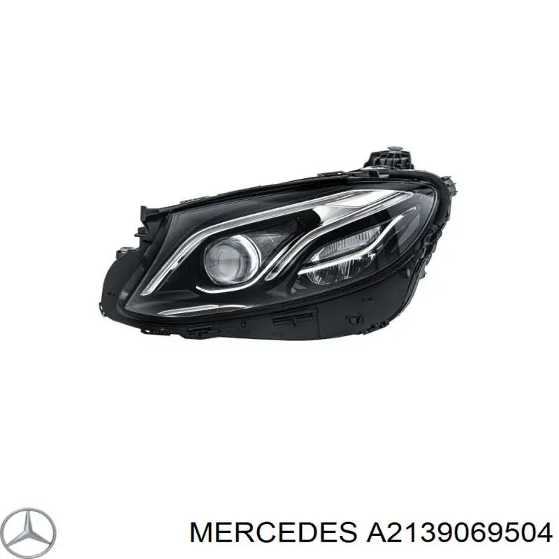 A2139069504 Mercedes Фара дальнього світла в зборі