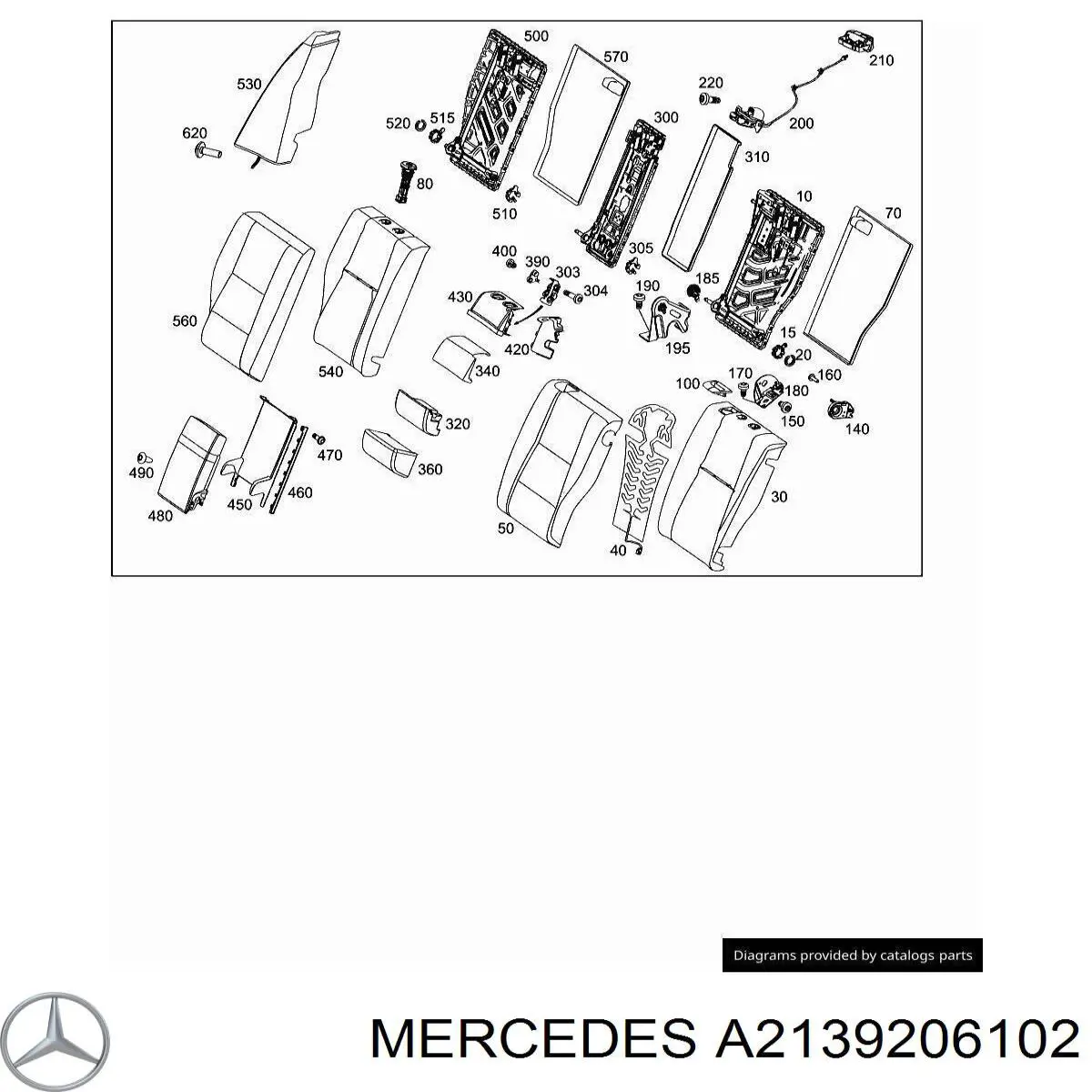 A2139206102 Mercedes 