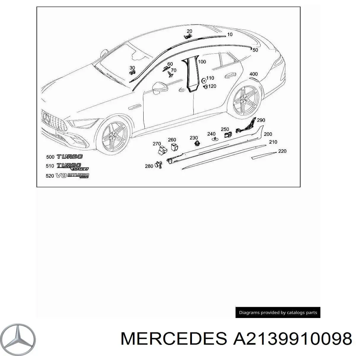 A2139910098 Mercedes 
