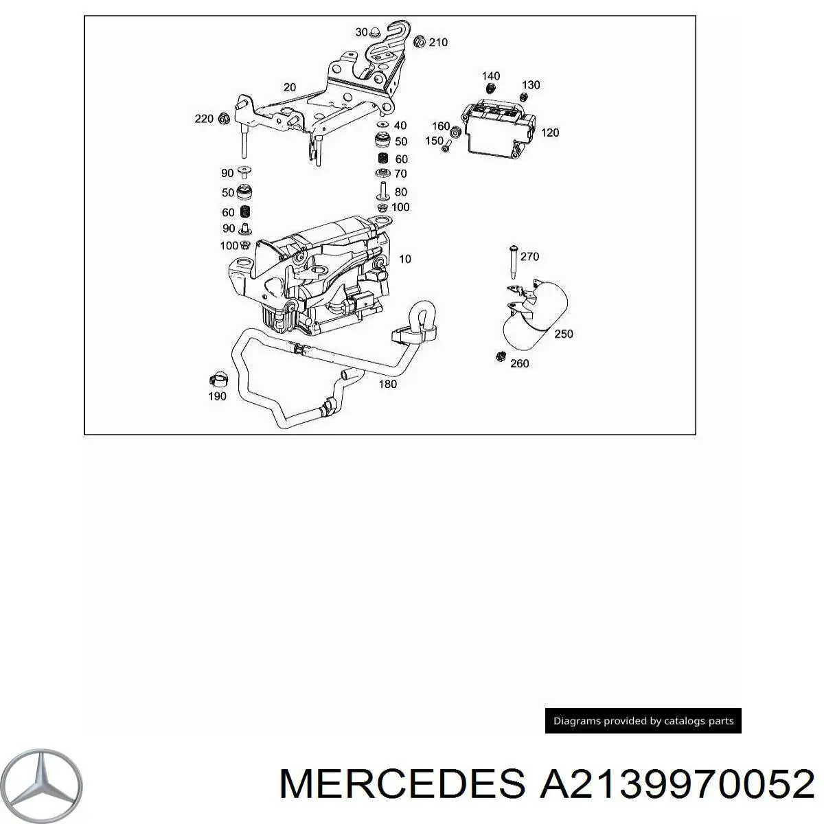 A2139970052 Mercedes 