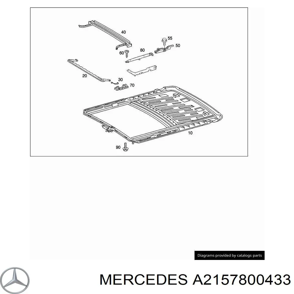 A2157800433 Mercedes 