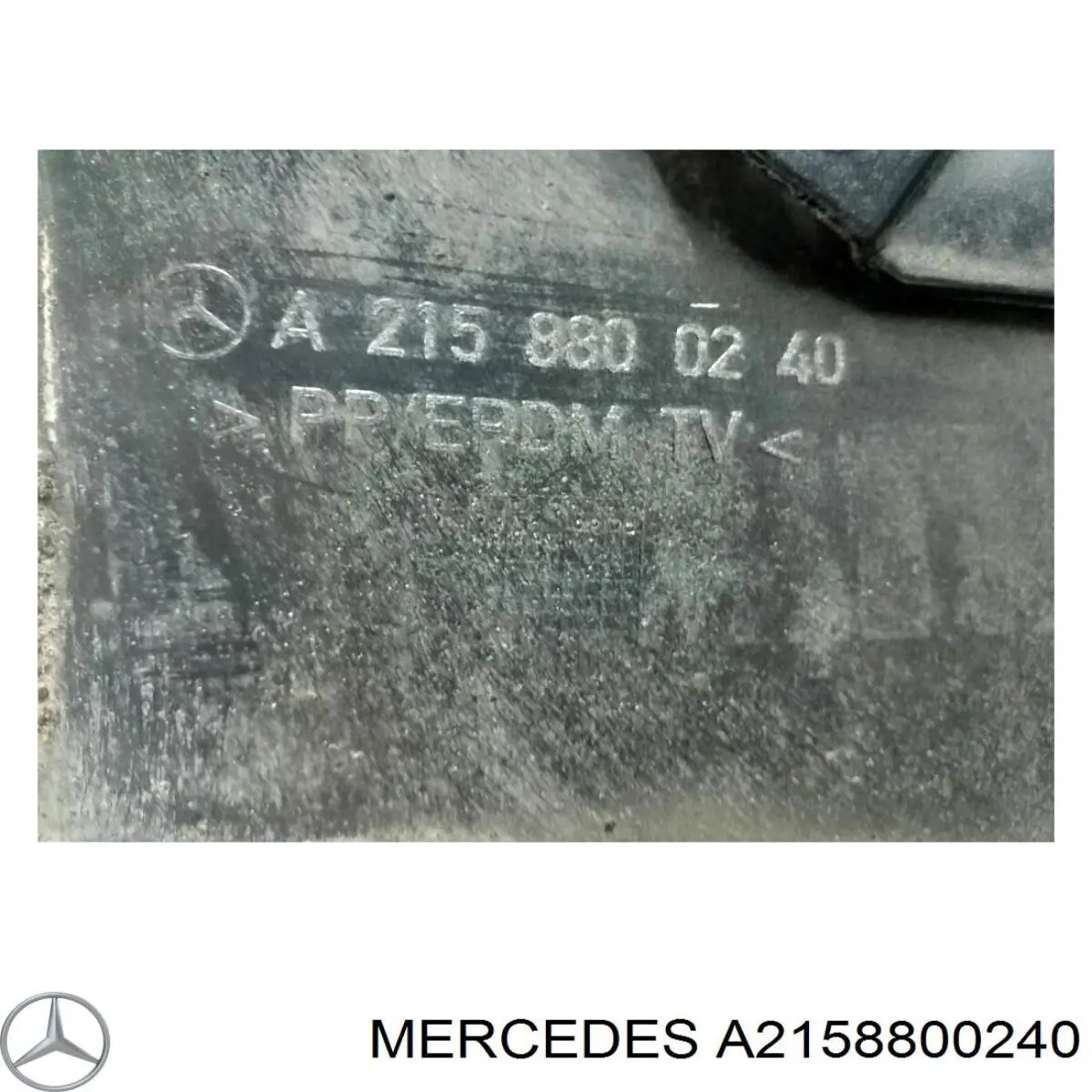 A2158800240 Mercedes Бампер передній в зборі