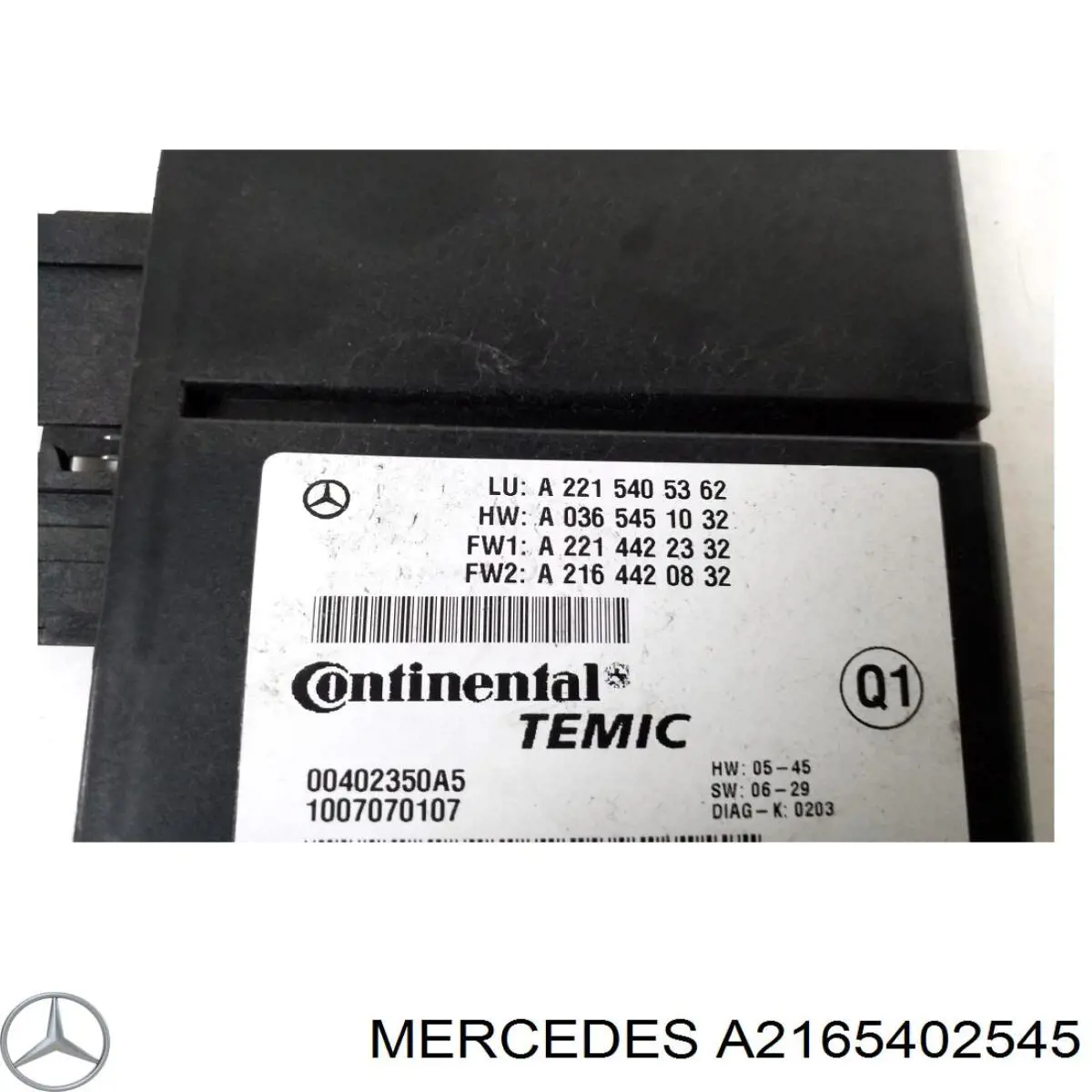  A2165402545 Mercedes