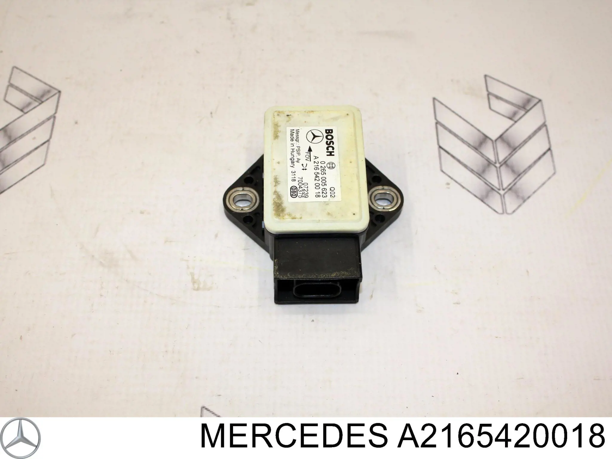 A2165420018 Mercedes датчик поперечного прискорення (esp)