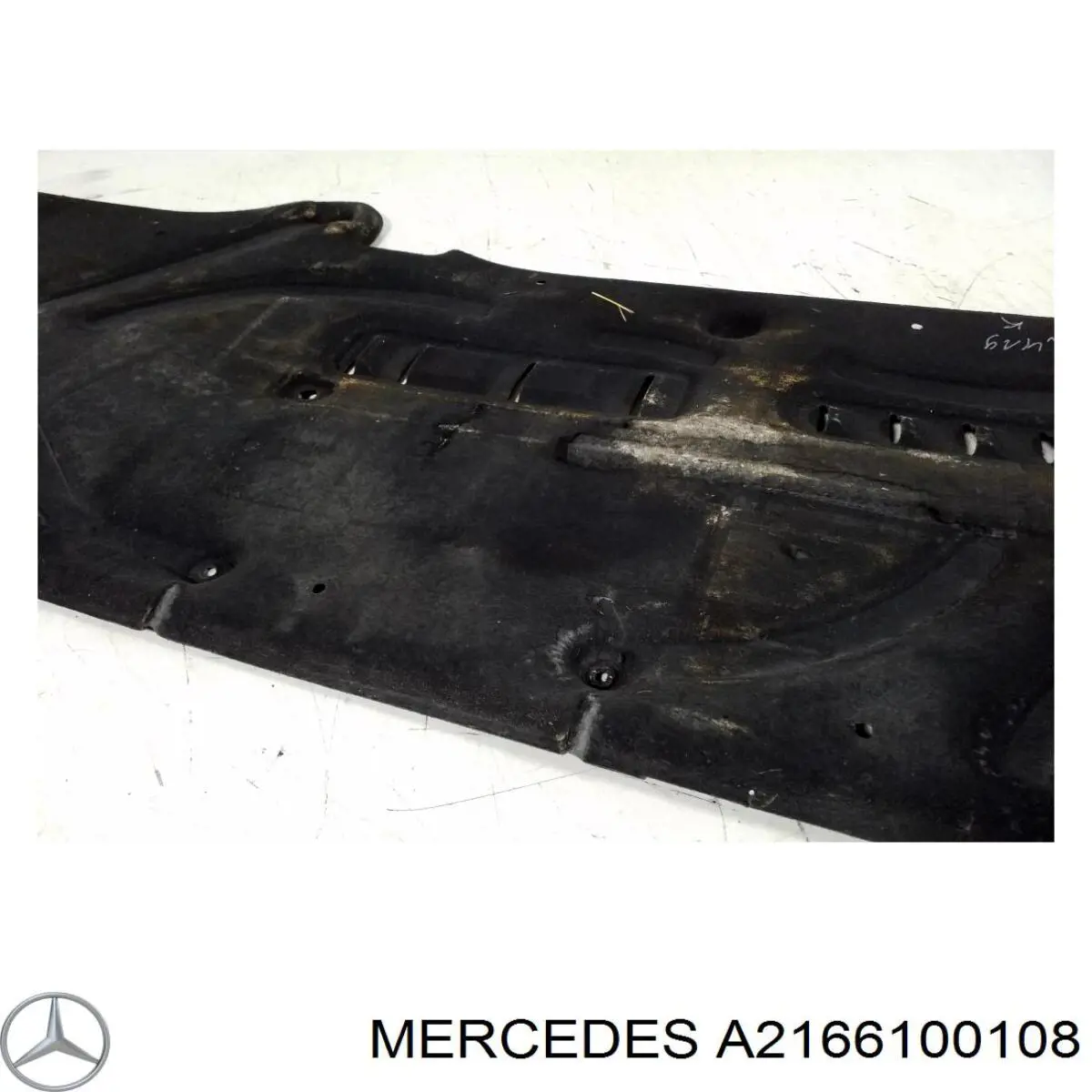 Захист днища, лівий Mercedes A2166100108 ціна, від 82.53 USD