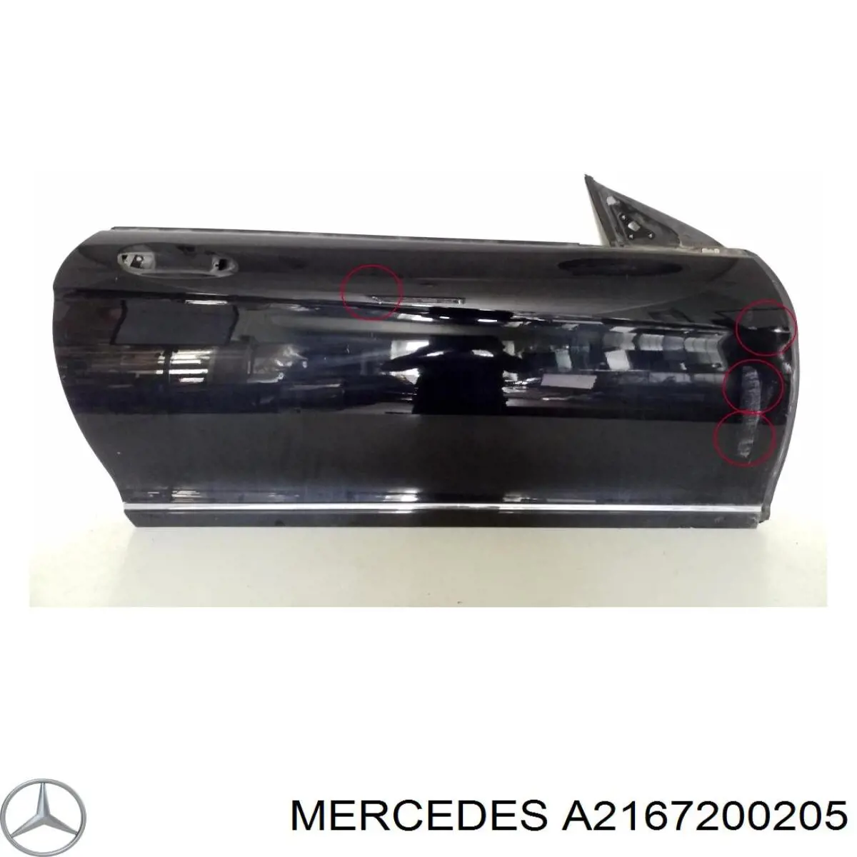 A2167200205 Mercedes Пасажирські передні двері