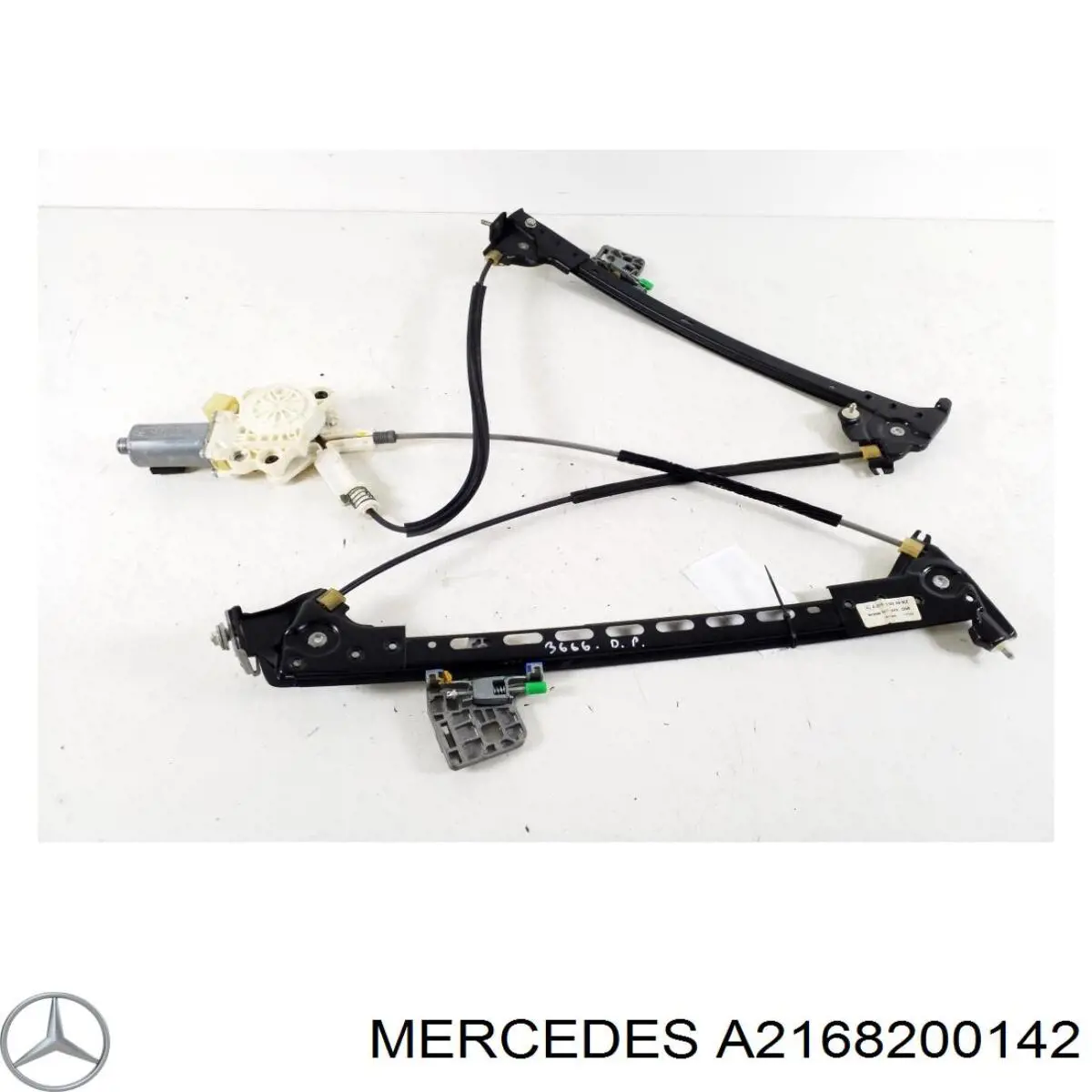 A2168200142 Mercedes Мотор склопідйомника дверей передніх, правих