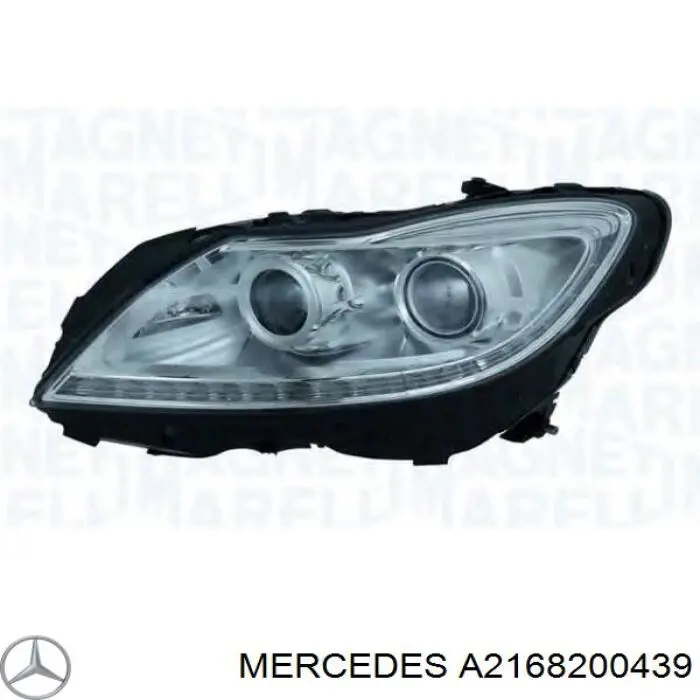 A2168200439 Mercedes Основна фара - вставка