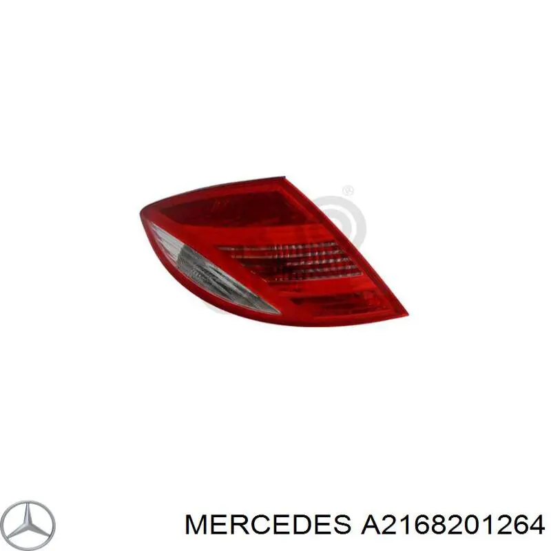 Задні ліхтарі Mercedes A2168201264 ціна, від 190.03 USD