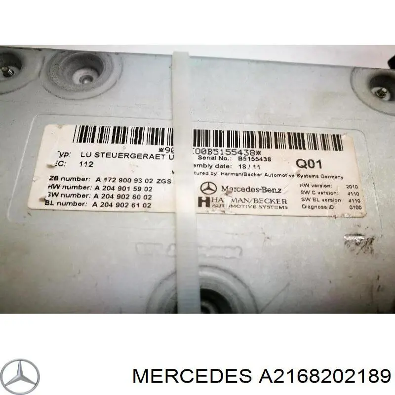 A2168202189 Mercedes 
