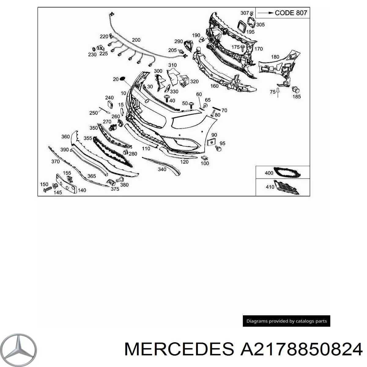 A2178850824 Mercedes 