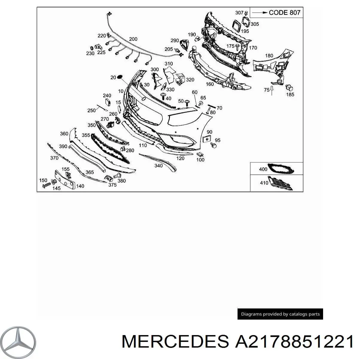 A2178851221 Mercedes 