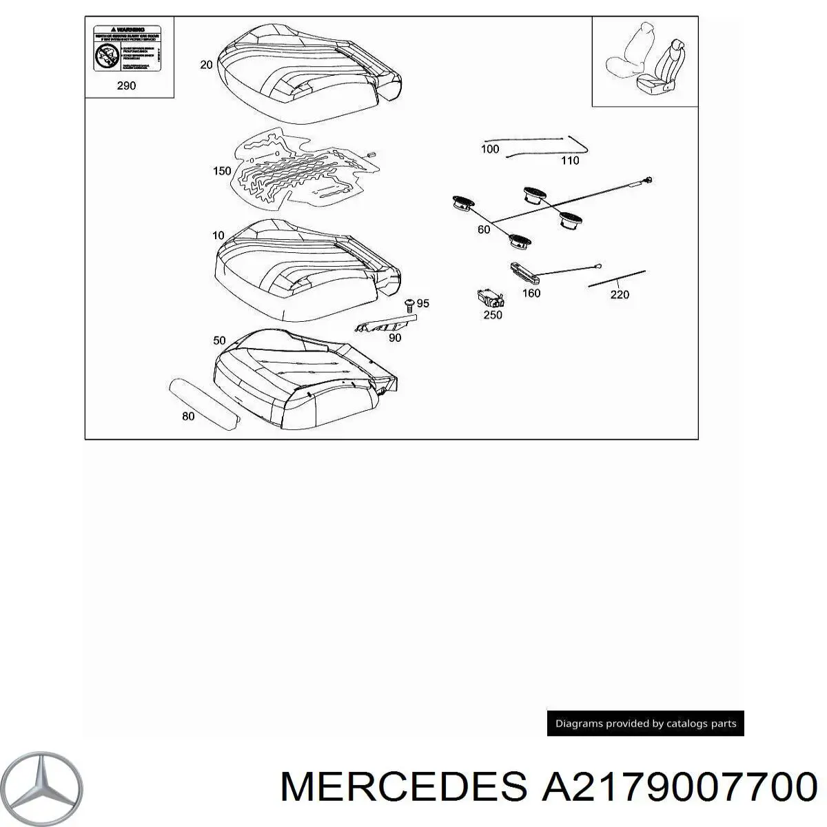 A2179007700 Mercedes 