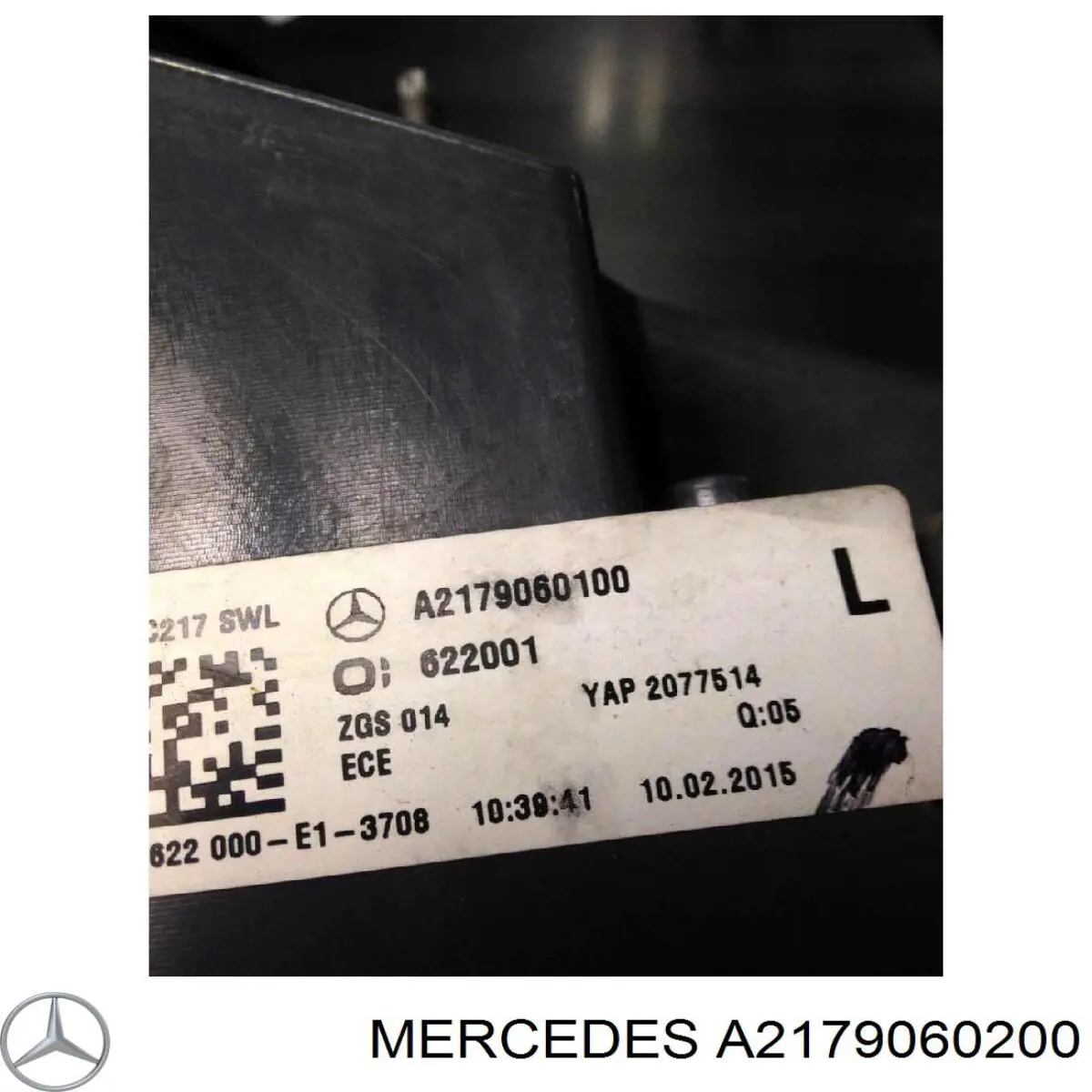 Ліхтар задній правий, зовнішній Mercedes A2179060200 ціна, від 167.32 USD