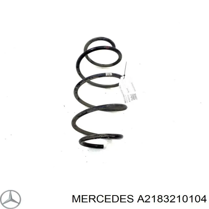 A2183210104 Mercedes Пружина амортизатора передняя