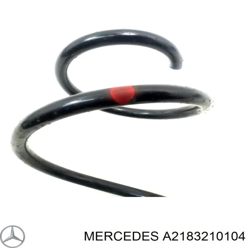 Пружина передня Mercedes A2183210104 ціна, від 117.91 USD