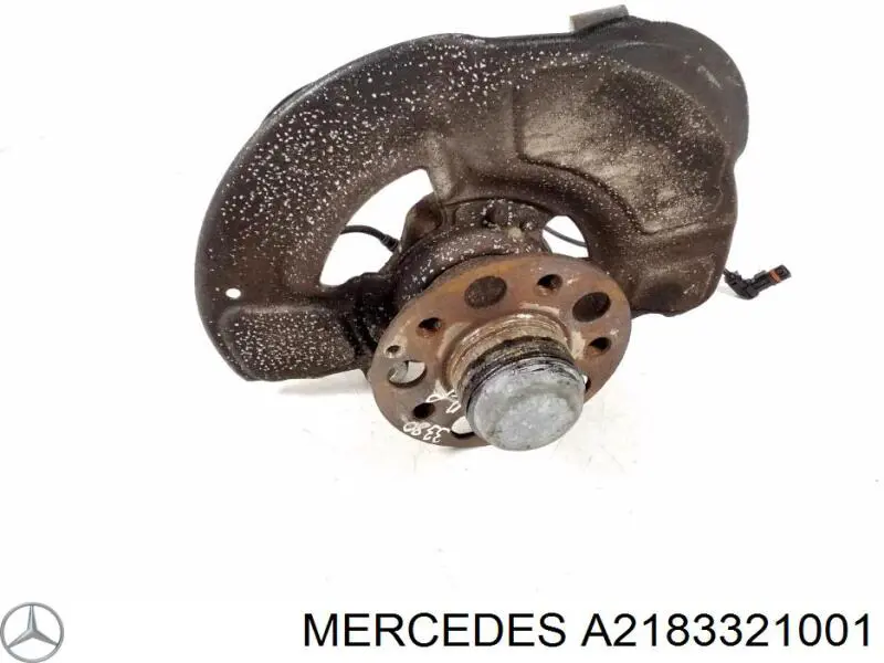 A2183321001 Mercedes Цапфа - поворотний кулак передній, правий