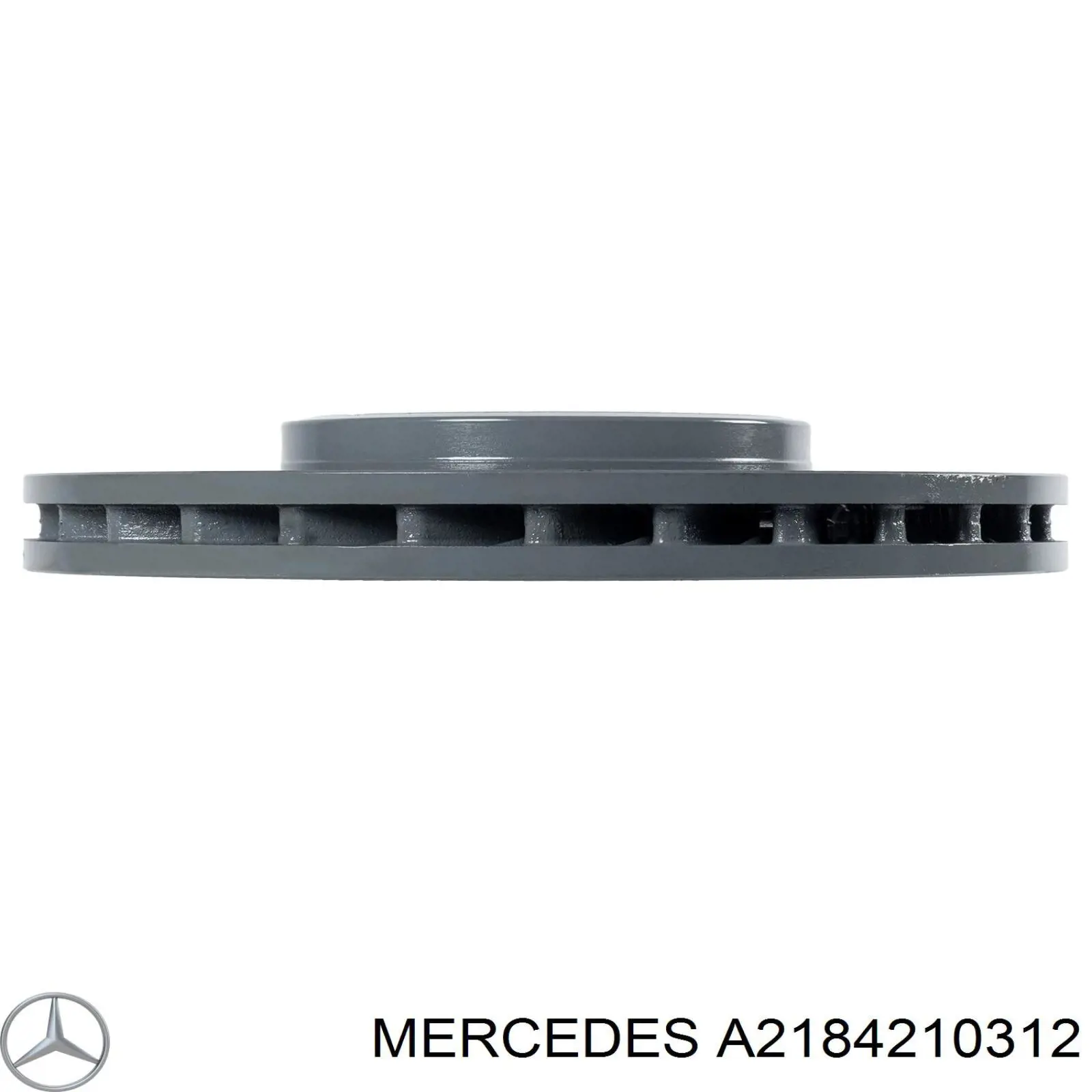 A2184210312 Mercedes Гальмо дискове переднє
