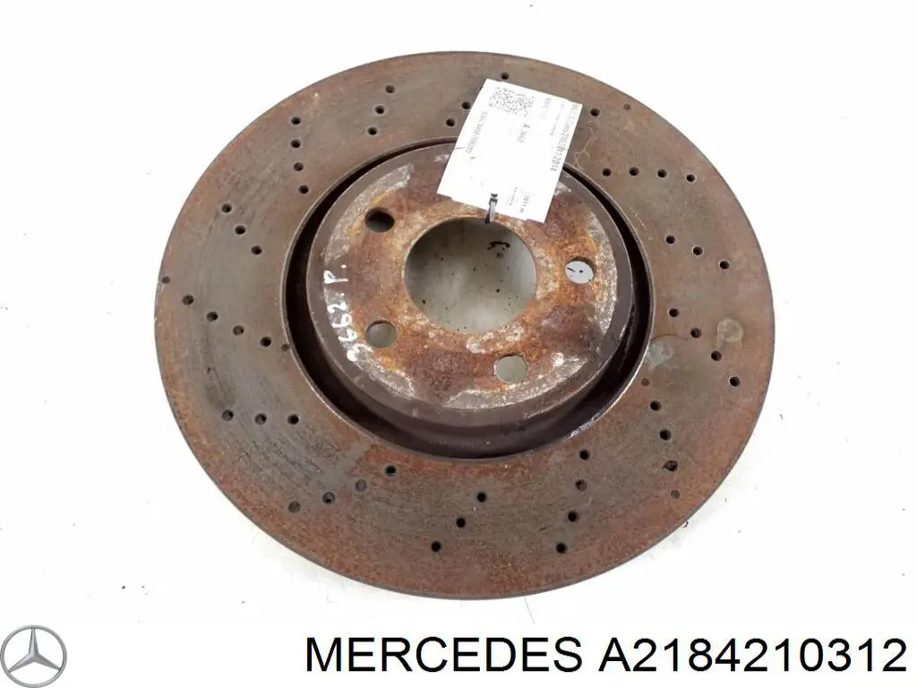 Купити A2184210312 Mercedes Ротор гальмівний