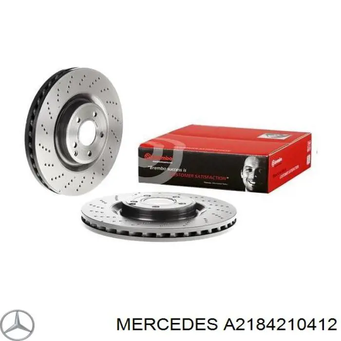 Купити A2184210412 Mercedes Ротор гальмівний