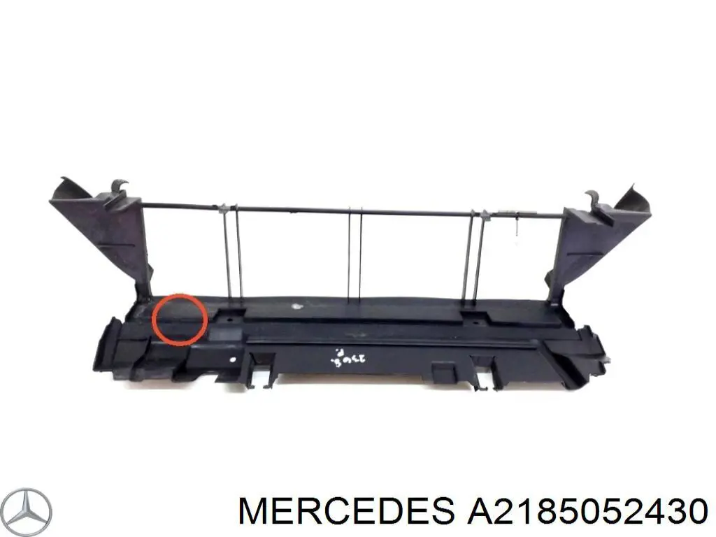 Купити A2185052430 Mercedes Повітропровід (дефлектор) радіатора, нижній