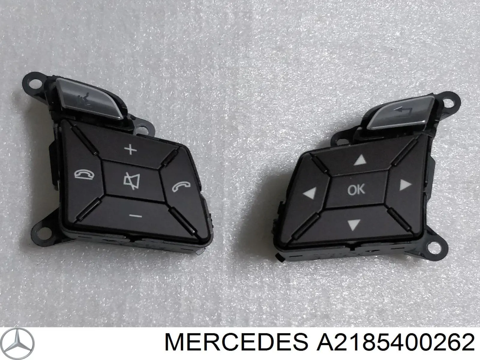 Блок кнопкових перемикачів кермового колеса Mercedes A2185400262 ціна, від 25.34 USD