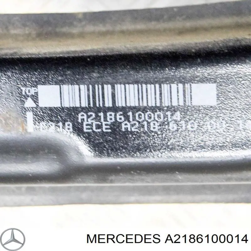 A2186100014 Mercedes Шина бампера заднього