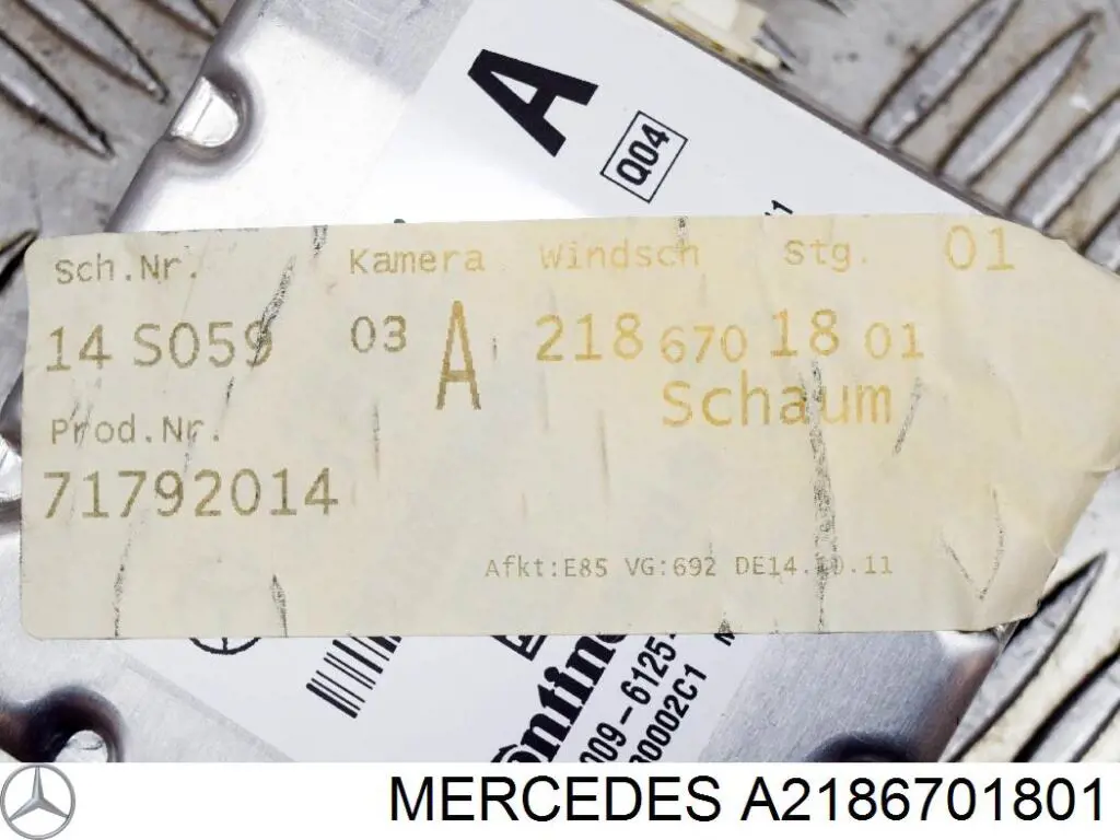 Купити A2186701801 Mercedes Вікно вітрове