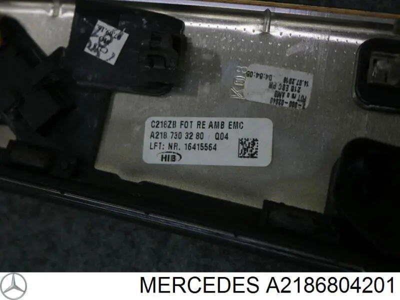  Mercedes A2186807671 ціна, від 126.69 USD