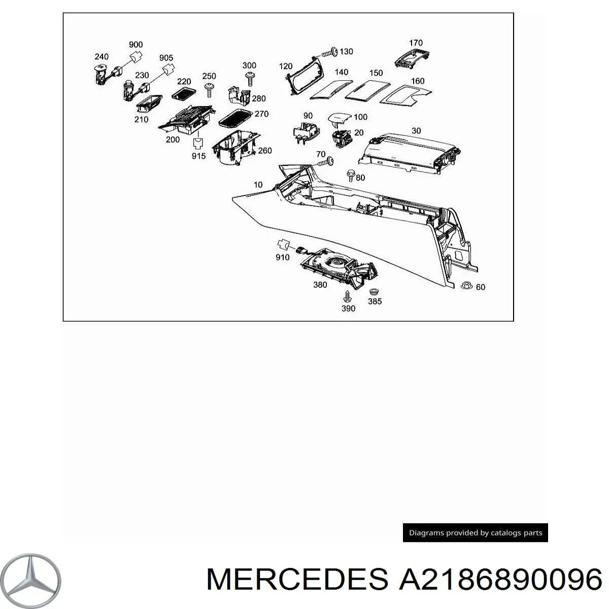 A2186890096 Mercedes 