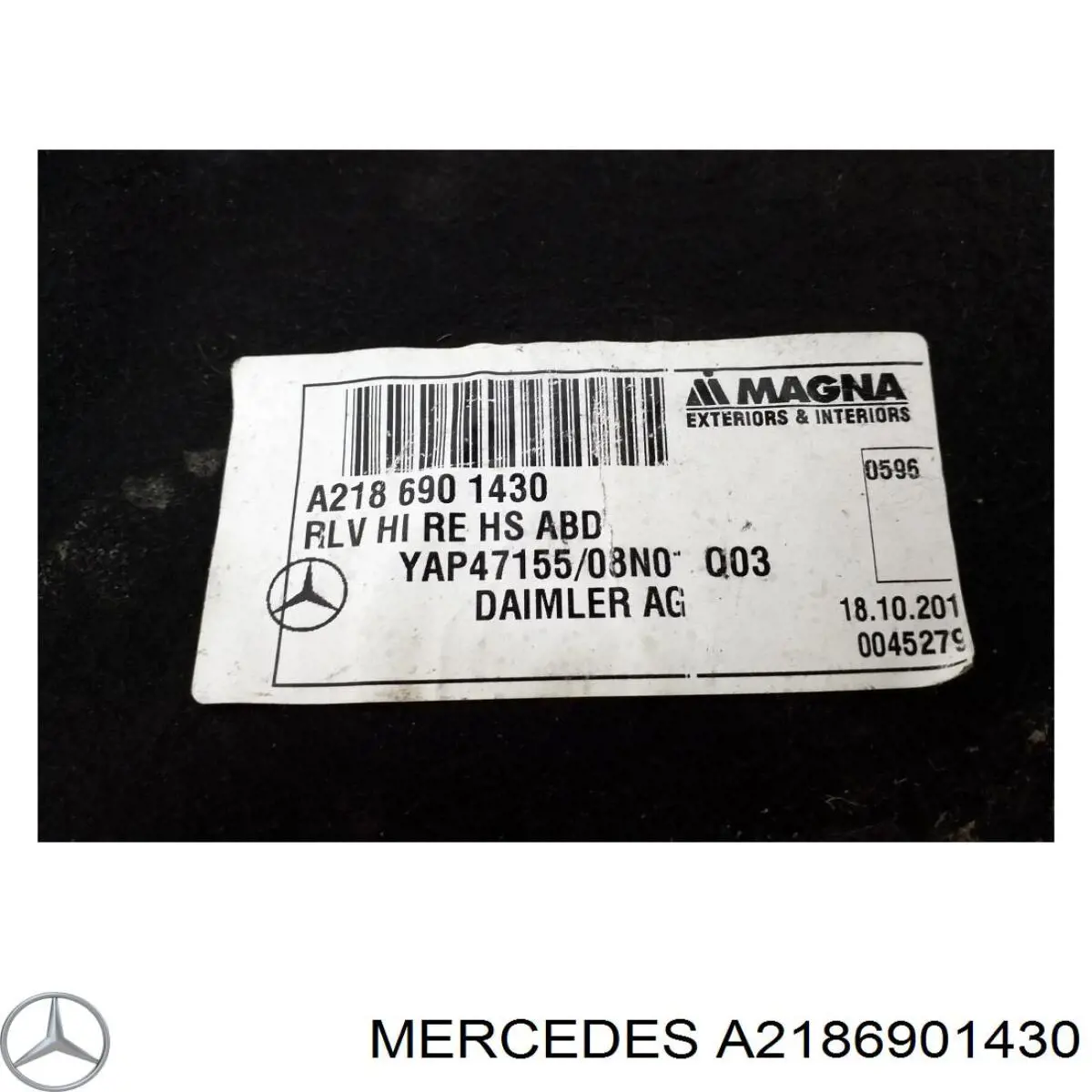 Купити A2186901430 Mercedes 