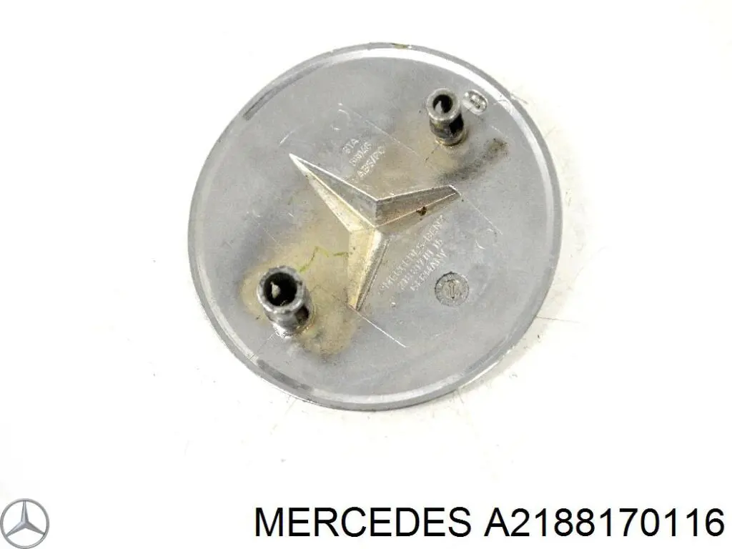 Фірмовий значок капота Mercedes A2188170116 ціна, від 41.60 USD
