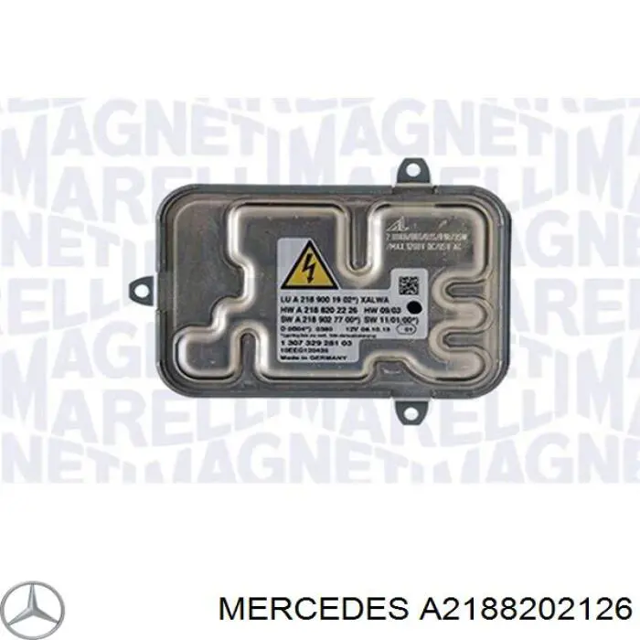 Блок розпалювання, ксенон Mercedes A2189001902 ціна, від 126.69 USD
