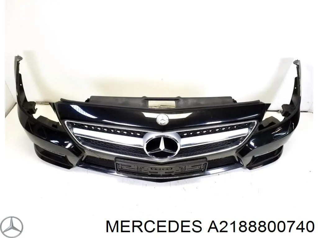 A2188800740 Mercedes Бампер передній в зборі