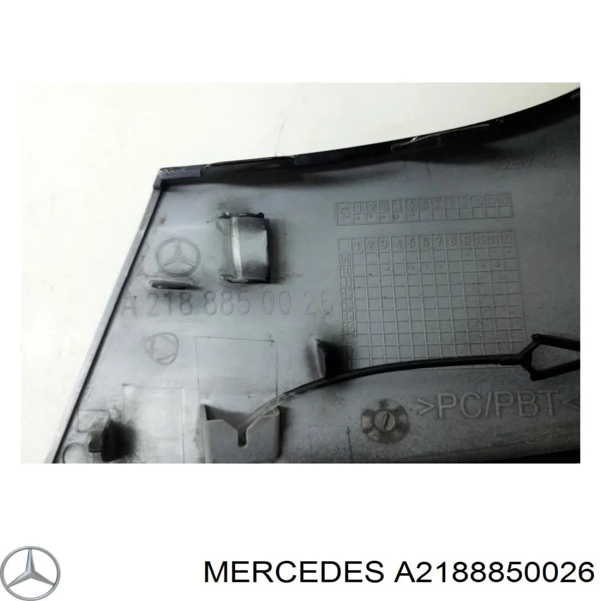  Mercedes A2188850026 ціна, від 16.93 USD