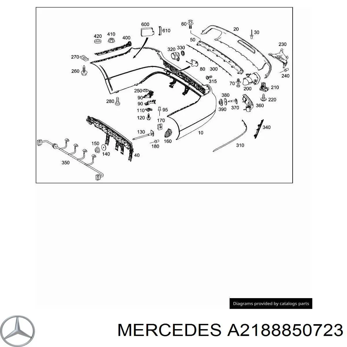 A2188850723 Mercedes 