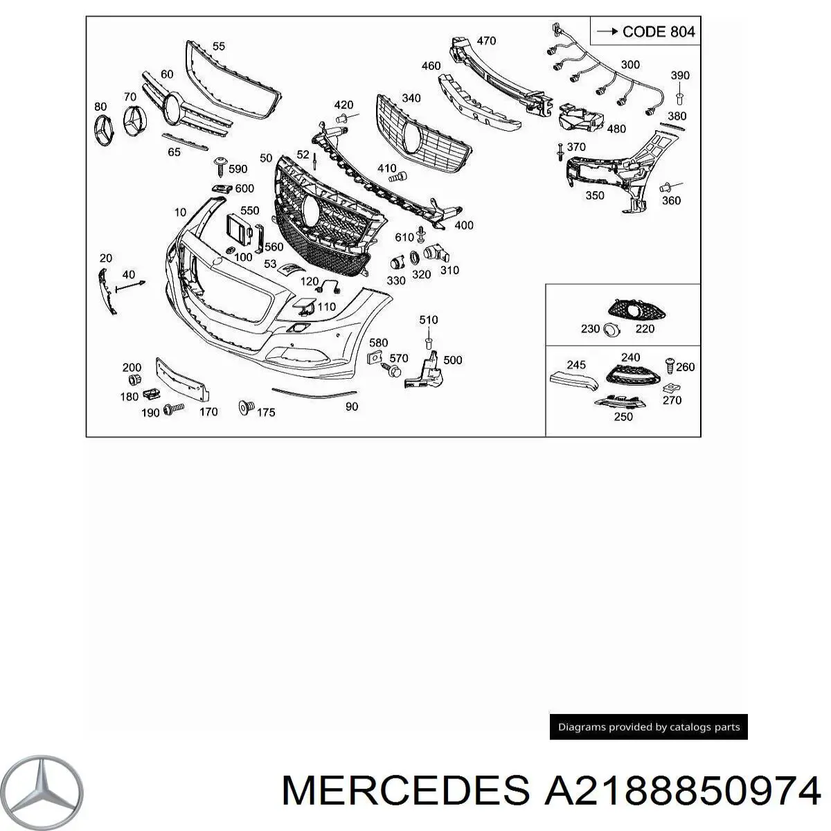A2188850974 Mercedes 