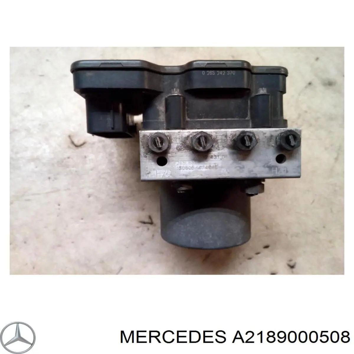 A2189003607 Mercedes Блок кнопок центральної консолі