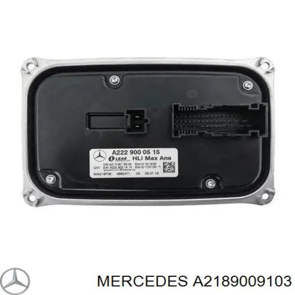 A2189009103 Mercedes блок керування освітленням