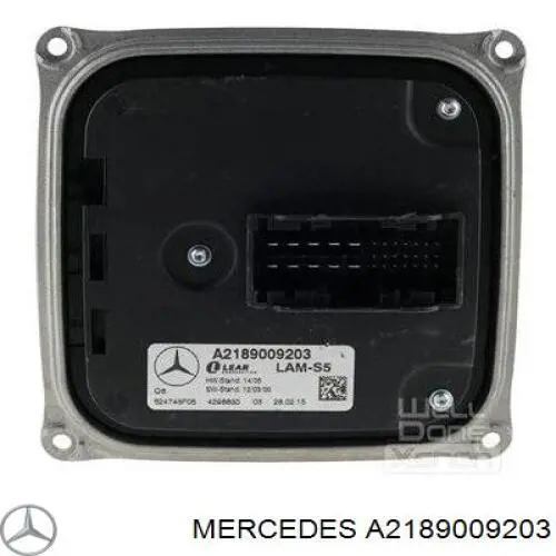 Ксенон, блок керування A2189009203 Mercedes