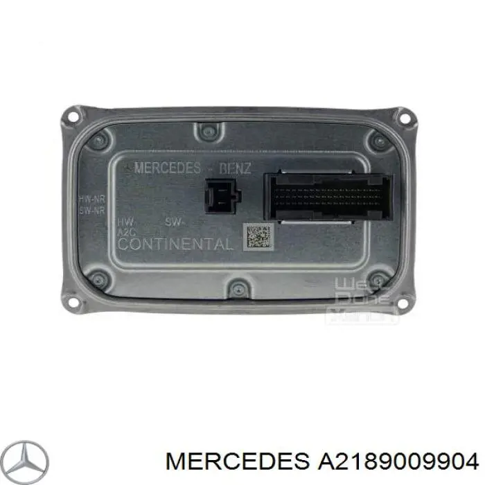 Купити A2189009904 Mercedes Модуль керування (ЕБУ) світлом фар